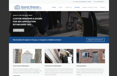 construction, real estate website design